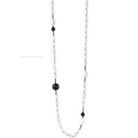Collana Bliss Donna Perle Akoya in Argento Perla 20077931 - 20077931